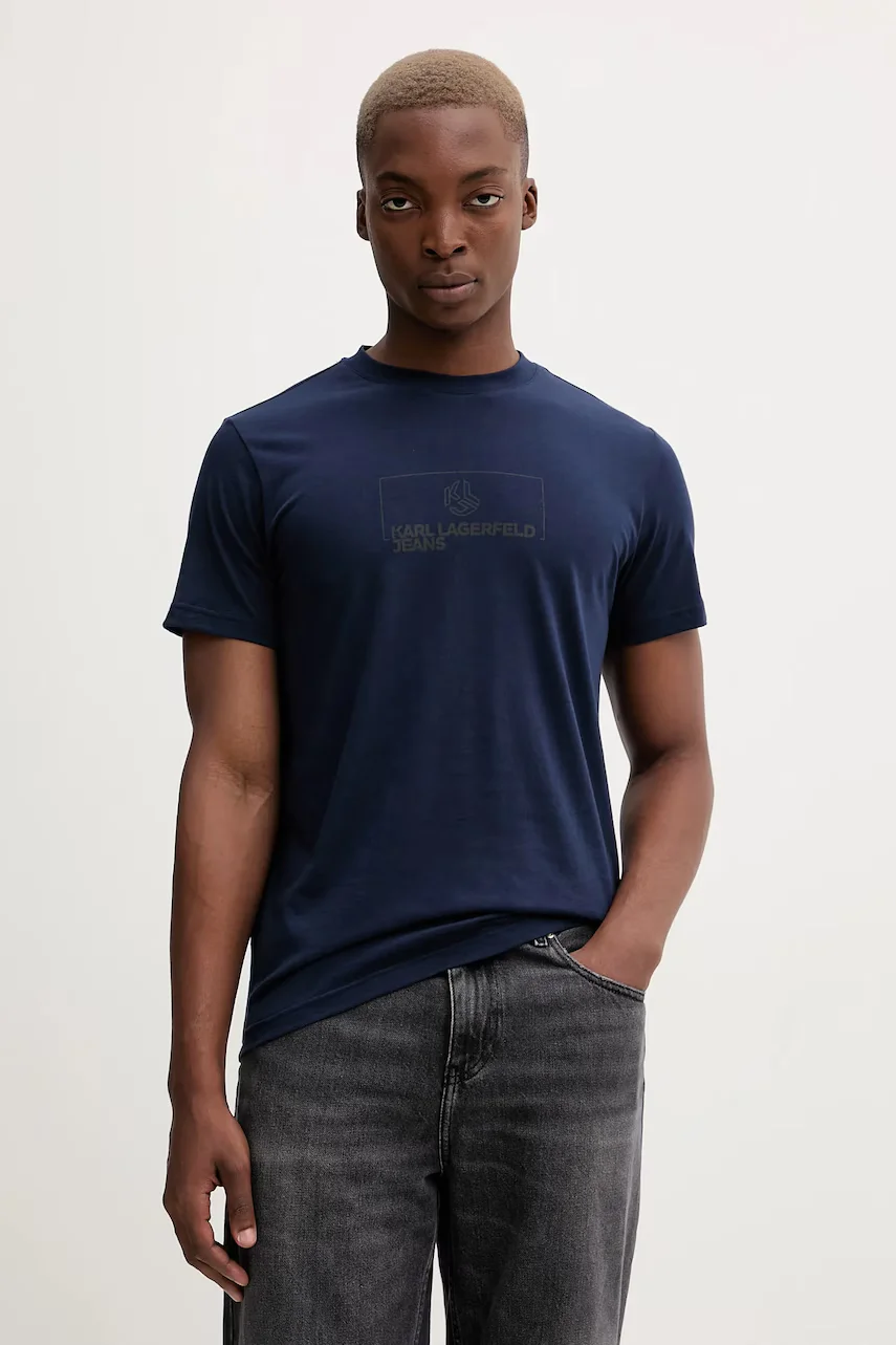 KARL LAGERFELD JEANS Памучна тениска