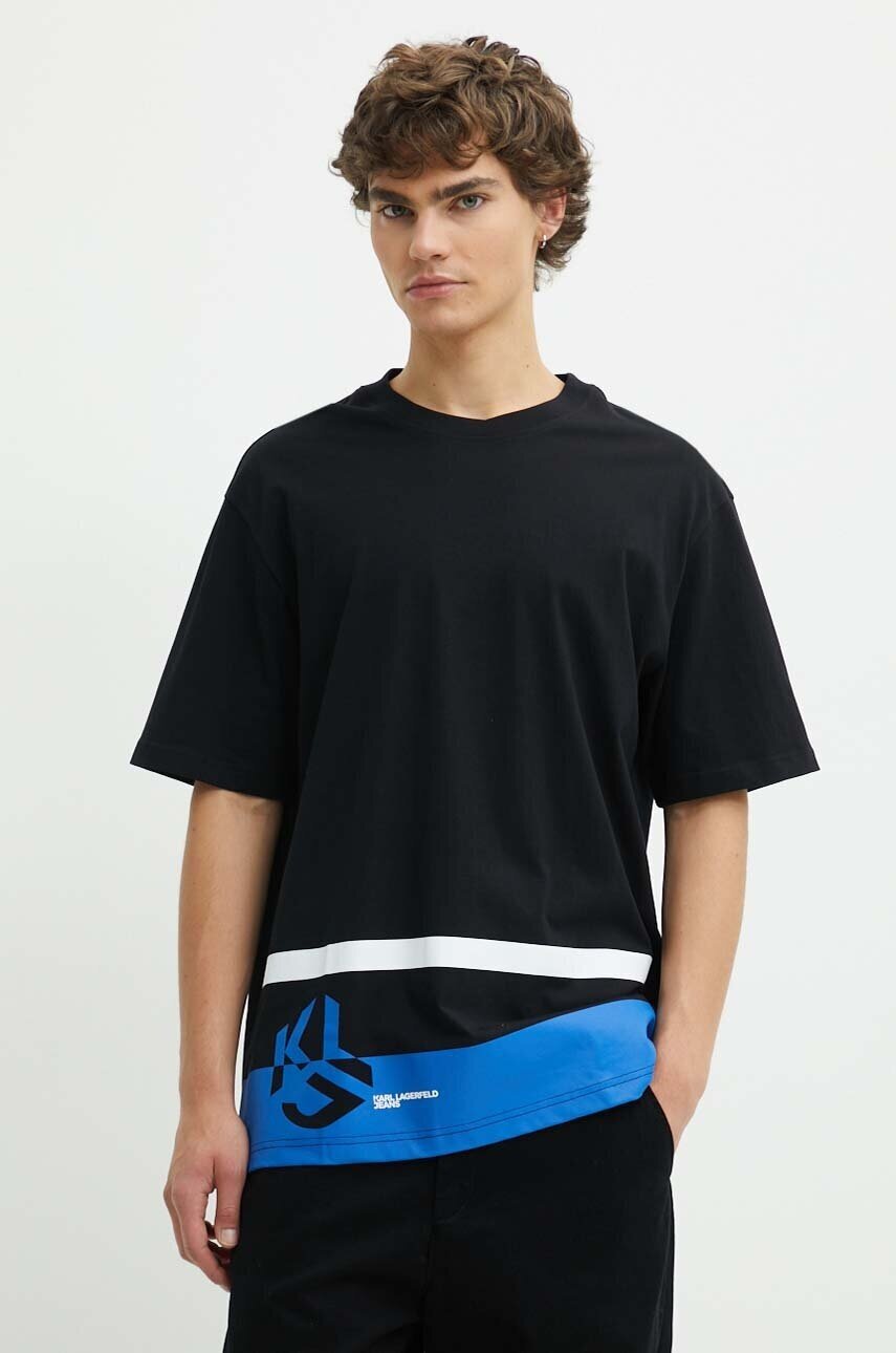 KARL LAGERFELD JEANS Памучна тениска