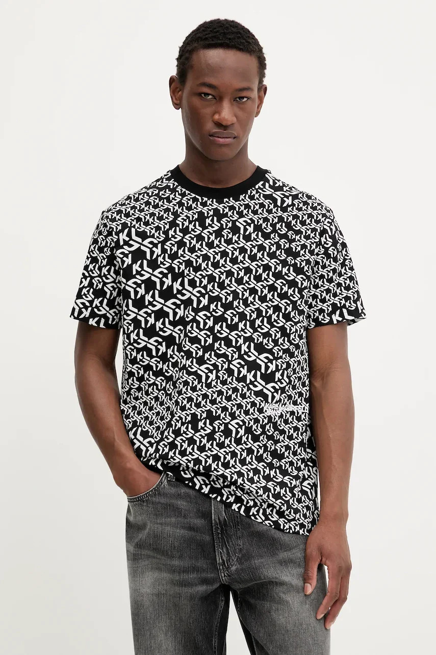 KARL LAGERFELD JEANS Памучна тениска