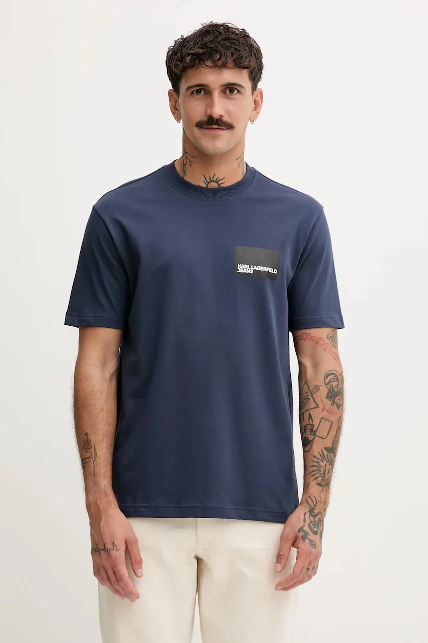KARL LAGERFELD JEANS Памучна тениска