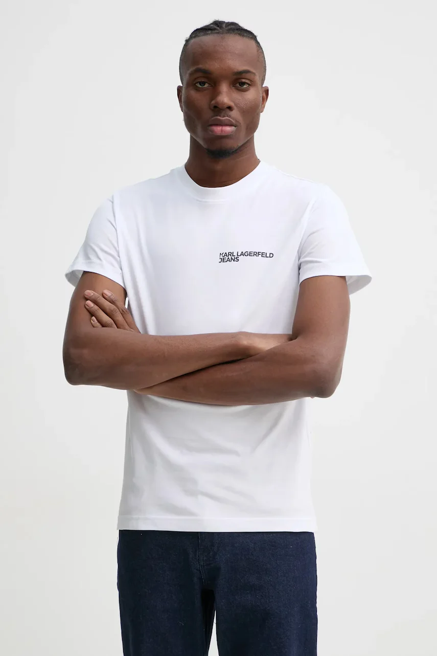 KARL LAGERFELD JEANS Памучна тениска