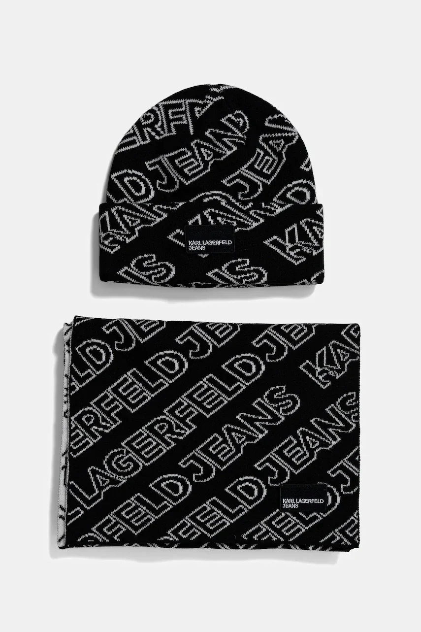 KARL LAGERFELD JEANS Шапка и шал