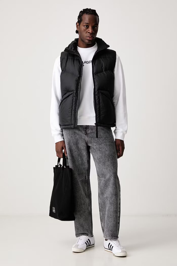 KARL LAGERFELD JEANS суичър мъжки с памук бял A1M20001