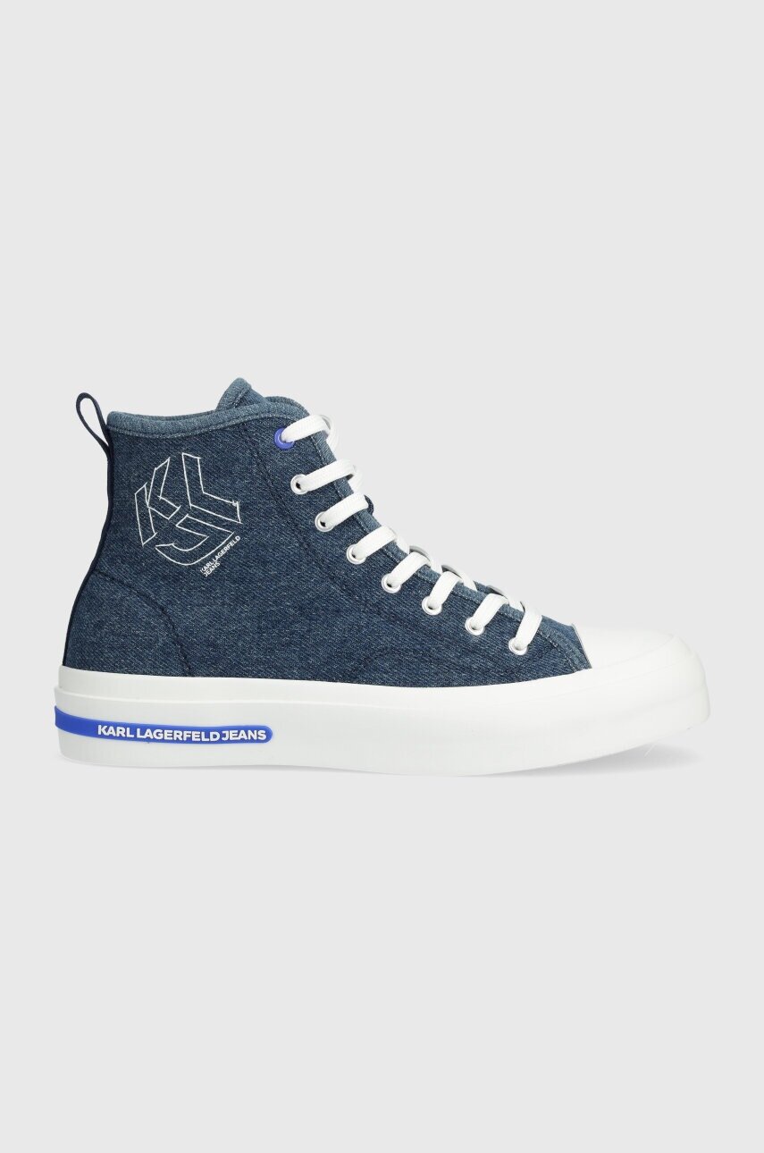 KARL LAGERFELD JEANS Високи кецове KLJ VULC