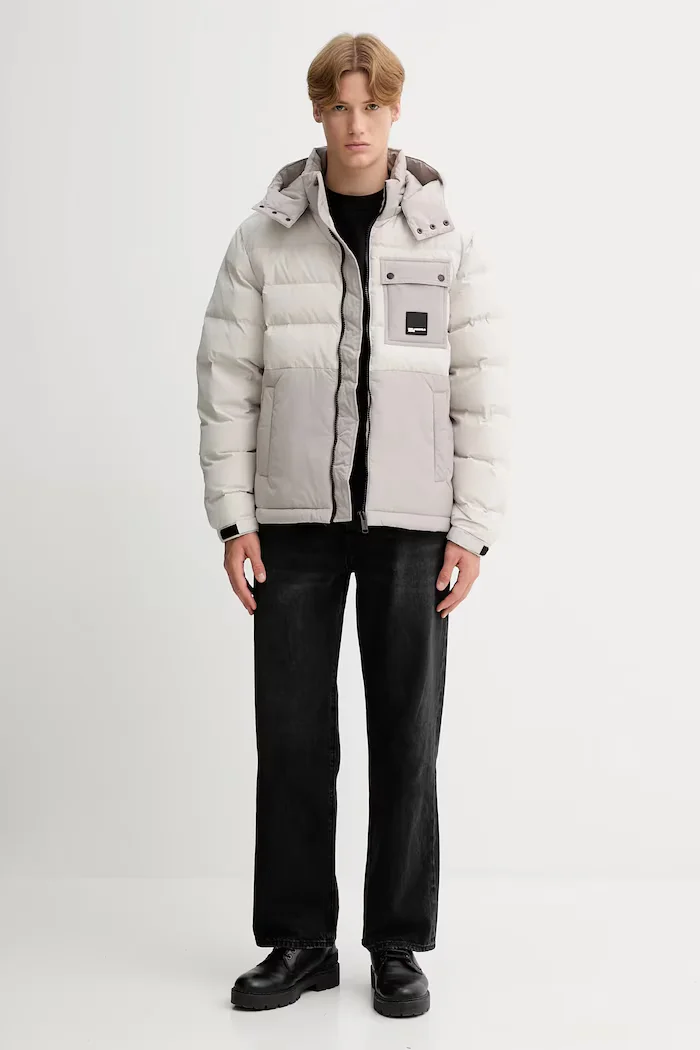 KARL LAGERFELD JEANS Яке в бежово зимен модел A4M15029