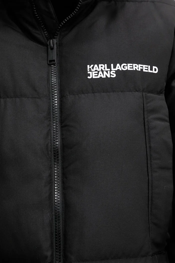 KARL LAGERFELD JEANS Яке в черно зимен модел A3M15033