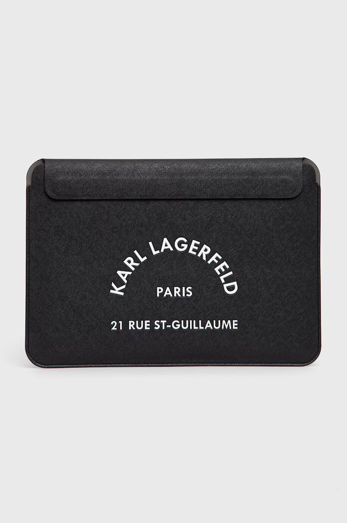 Karl Lagerfeld Калъф за лаптоп в черно