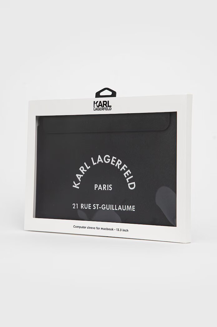 Karl Lagerfeld Калъф за лаптоп в черно