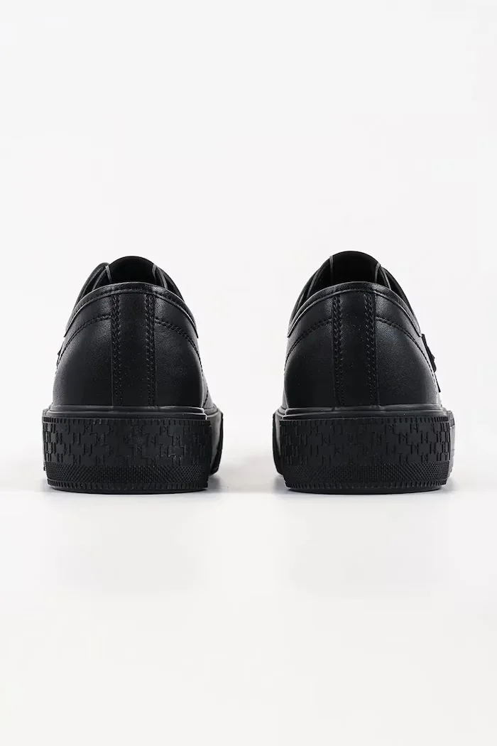 Karl Lagerfeld Kampus Max III Nft високи кецове мъжки от кожа черни високи KL50470N
