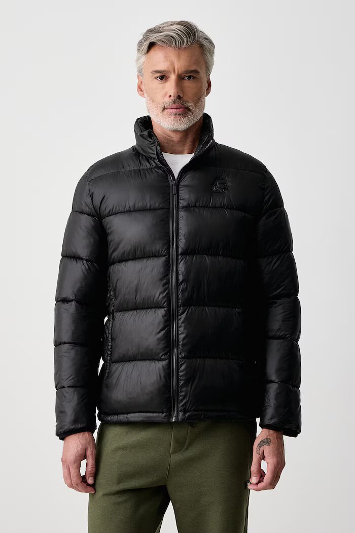 Karl Lagerfeld капитонирано яке мъжко черно 564590.505020