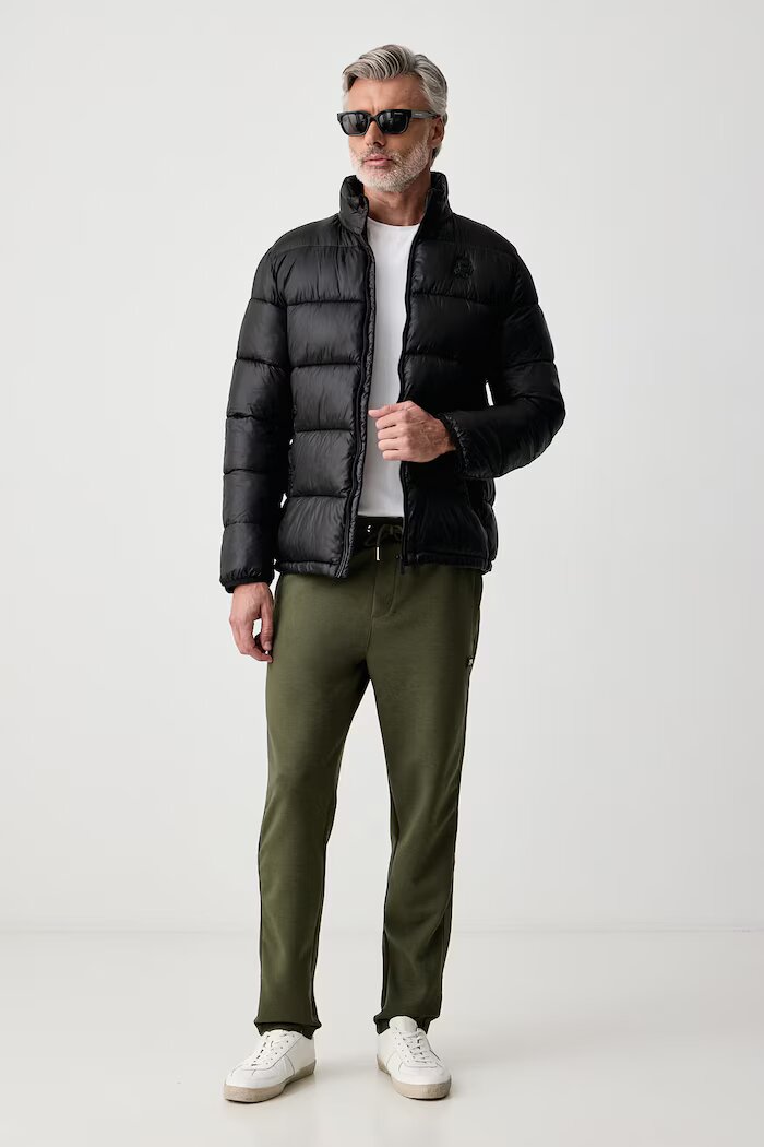 Karl Lagerfeld капитонирано яке мъжко черно 564590.505020