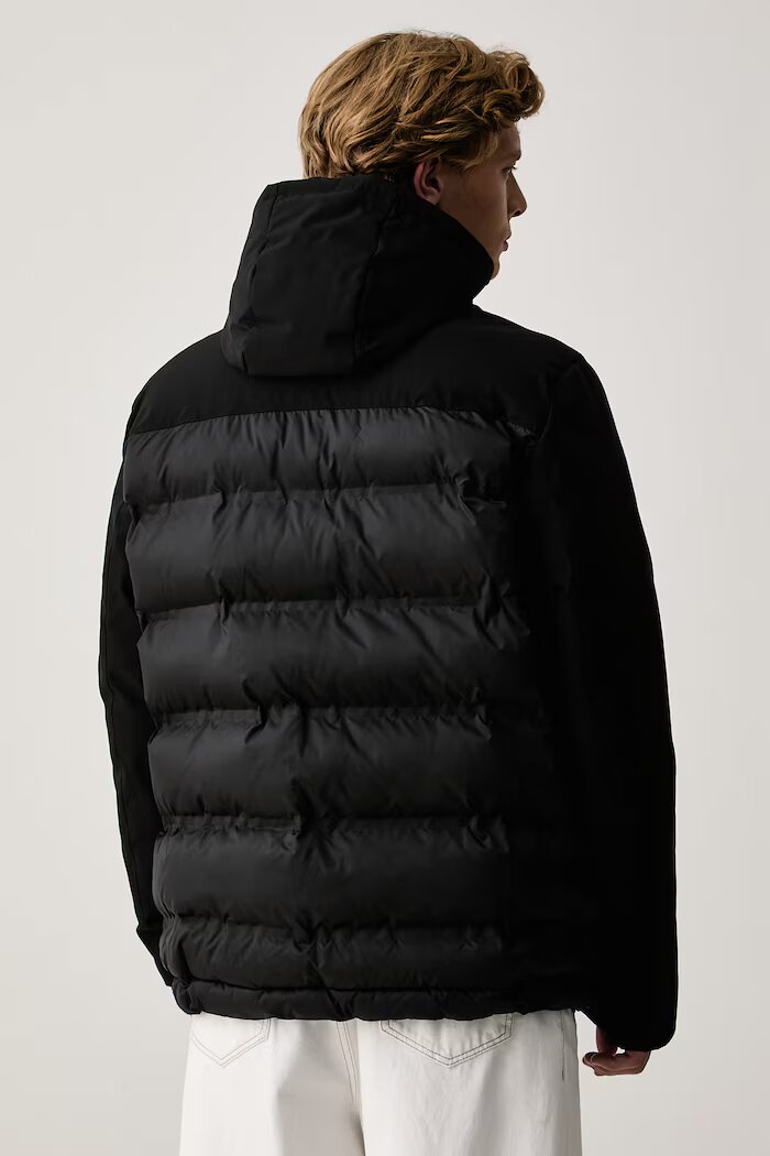 Karl Lagerfeld капитонирано яке мъжко черно 564596.505022