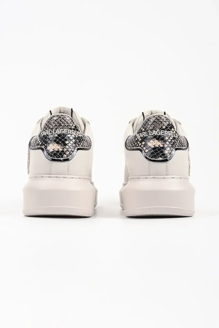 Karl Lagerfeld Kapri маратонки дамски от кожа бежови KL62517P