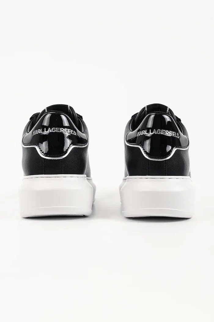 Karl Lagerfeld Kapri маратонки дамски от кожа черни KL62510C