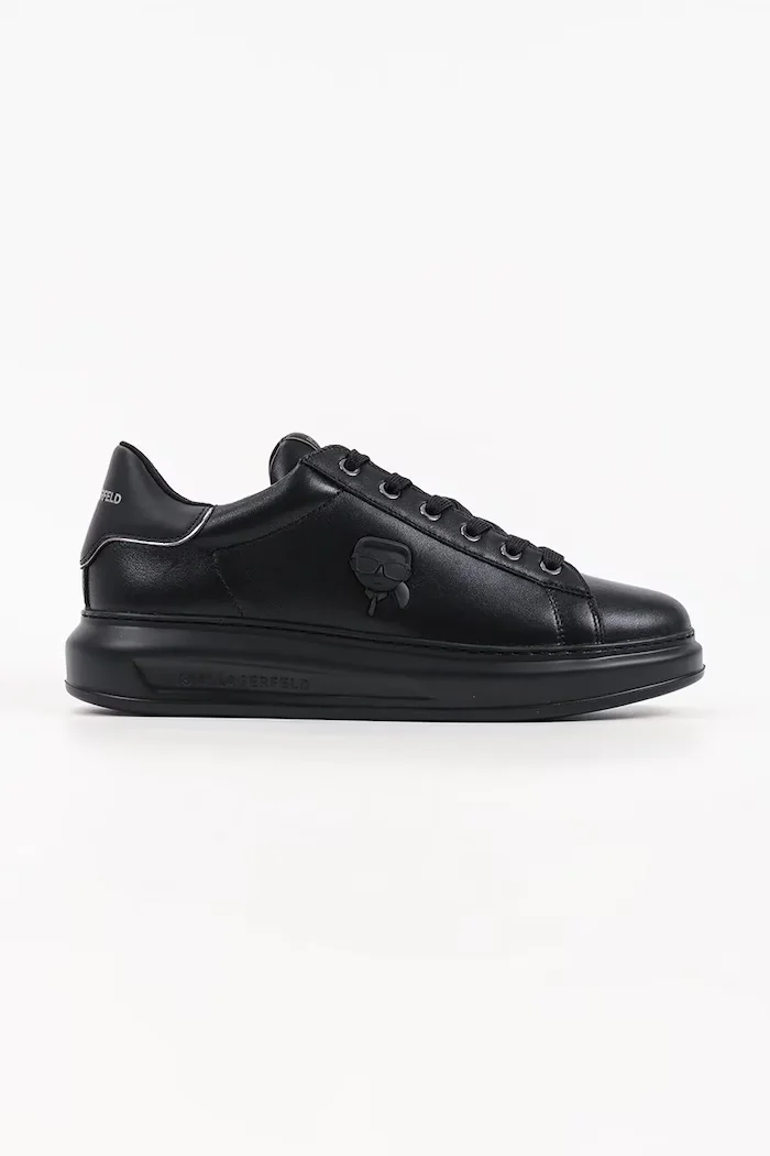Karl Lagerfeld Kapri Nft маратонки мъжки от кожа черни KL52570N