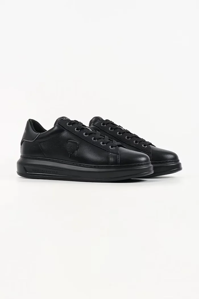 Karl Lagerfeld Kapri Nft маратонки мъжки от кожа черни KL52570N