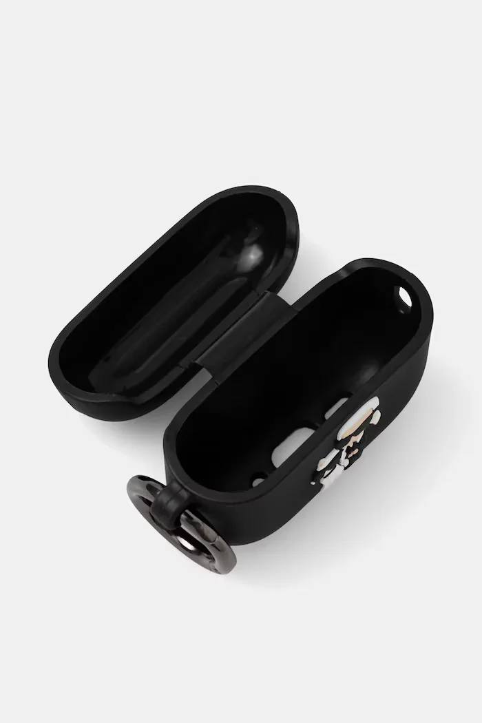 Karl Lagerfeld Кейс за слушалки AirPods Pro 3 в черно KLAP3RUNKC