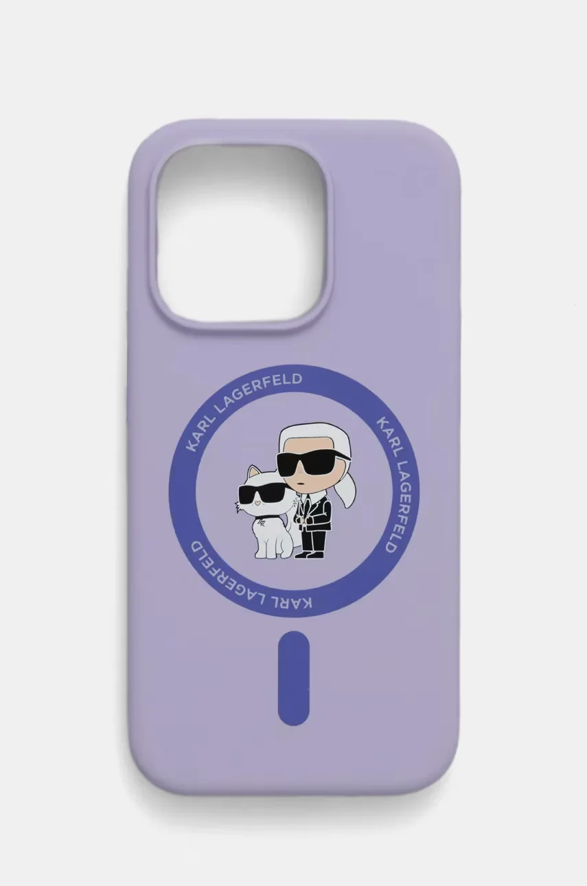 Karl Lagerfeld Кейс за телефон iPhone 15 Pro 6.1