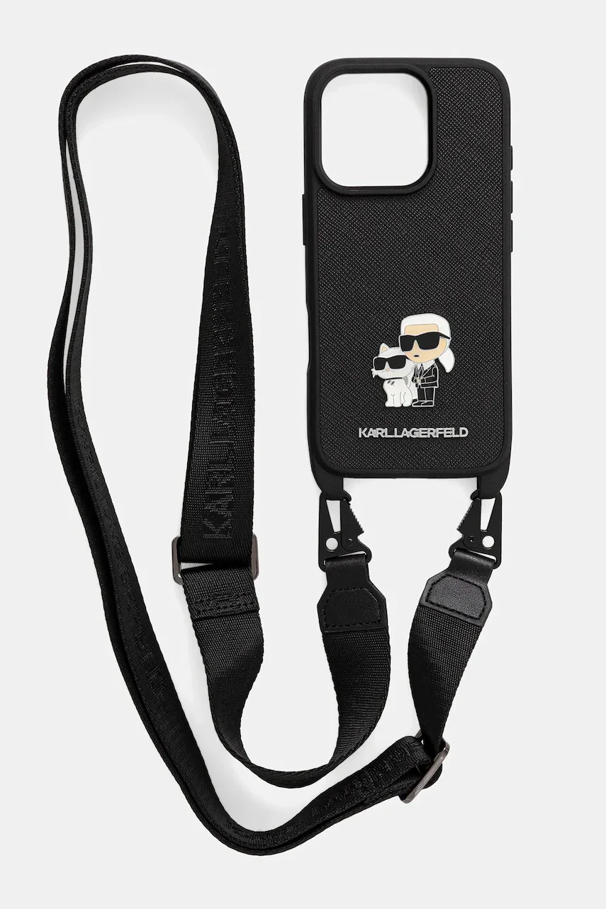 Karl Lagerfeld Кейс за телефон iPhone 16 Pro 6.3"
