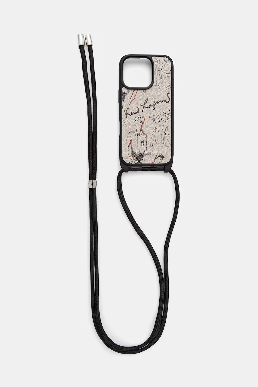 Karl Lagerfeld Кейс за телефон iPhone 16 Pro