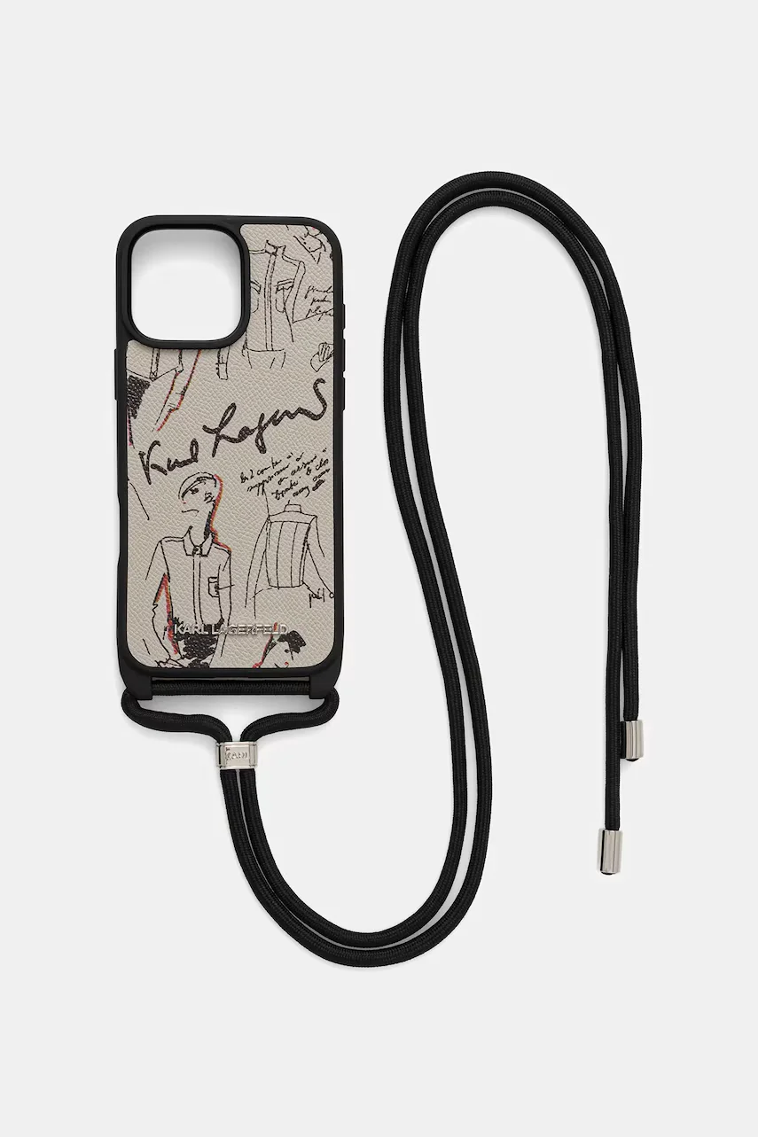 Karl Lagerfeld Кейс за телефон iPhone 16 Pro Max