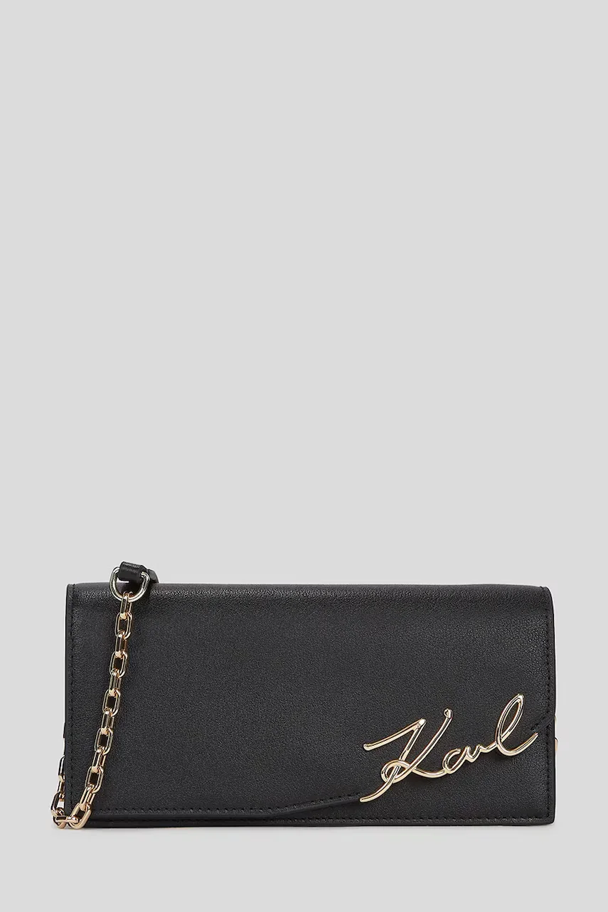 Karl Lagerfeld Кожен портфейл K/SIGNATURE