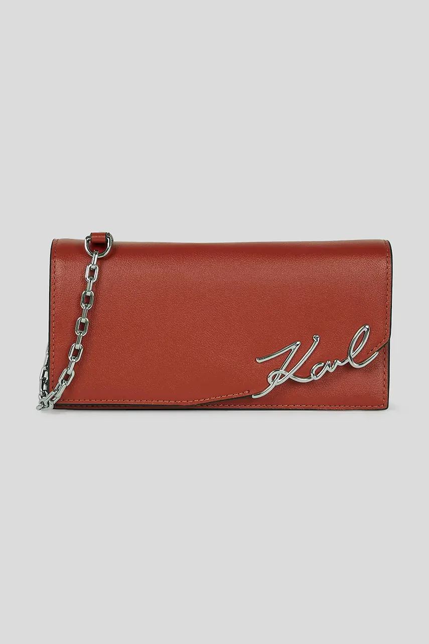 Karl Lagerfeld Кожен портфейл K/SIGNATURE