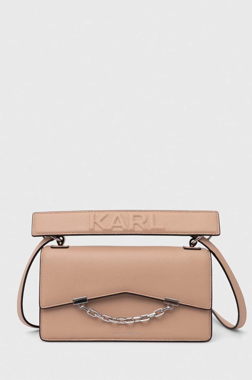 Karl Lagerfeld Кожена чанта
