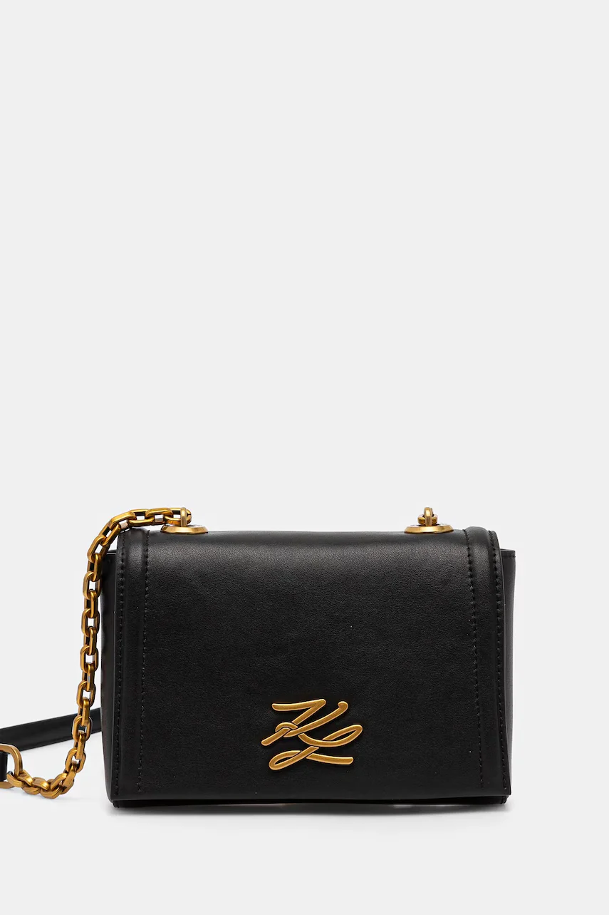 Karl Lagerfeld Кожена чанта K/AUTOGRAPH