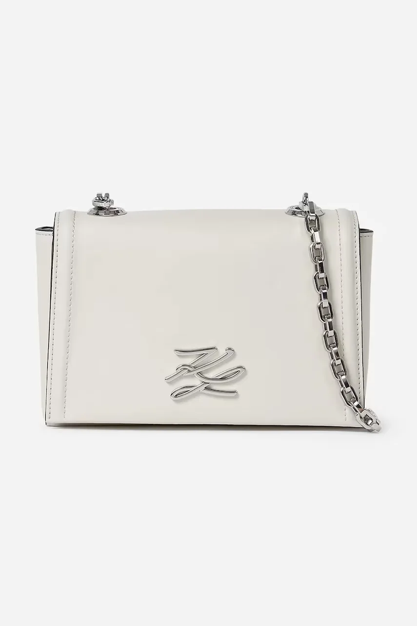 Karl Lagerfeld Кожена чанта K/AUTOGRAPH