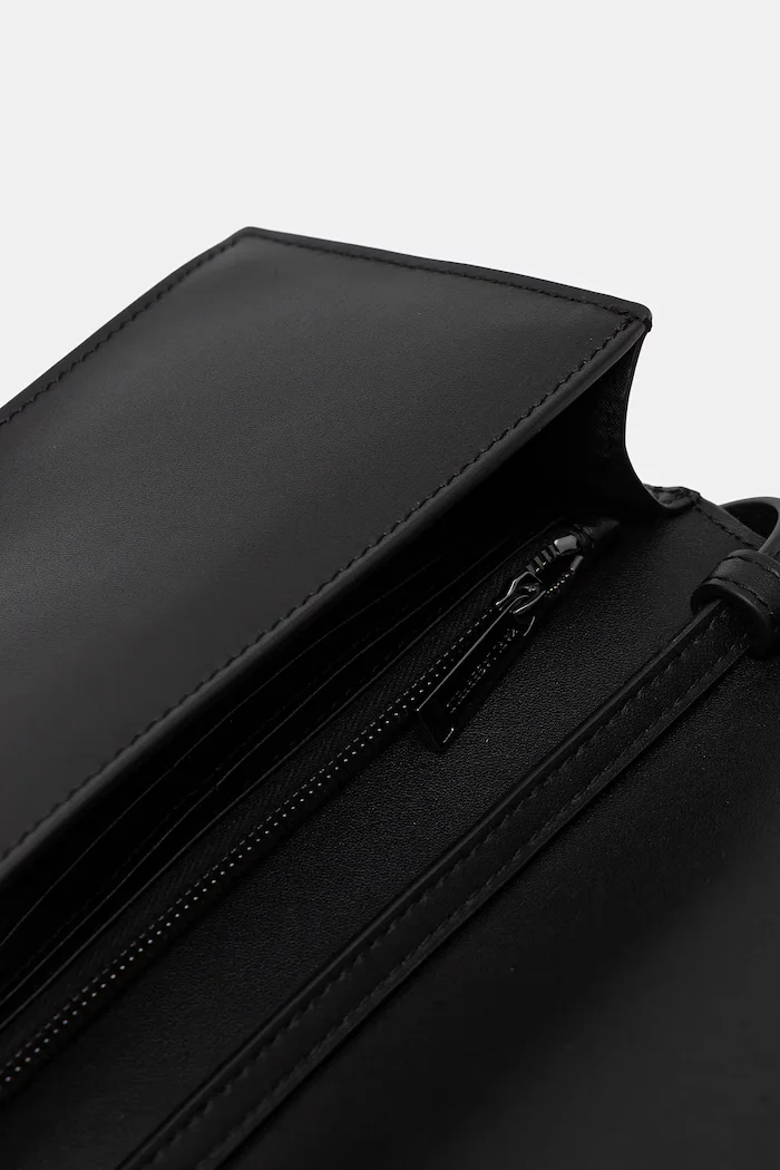 Karl Lagerfeld Кожена чанта K/AUTOGRAPH в черно B1W32071