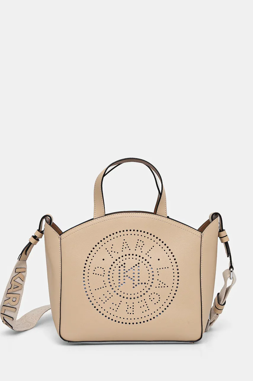 Karl Lagerfeld Кожена чанта K/CIRCLE
