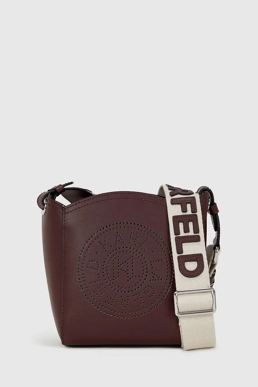 Karl Lagerfeld Кожена чанта K/CIRCLE
