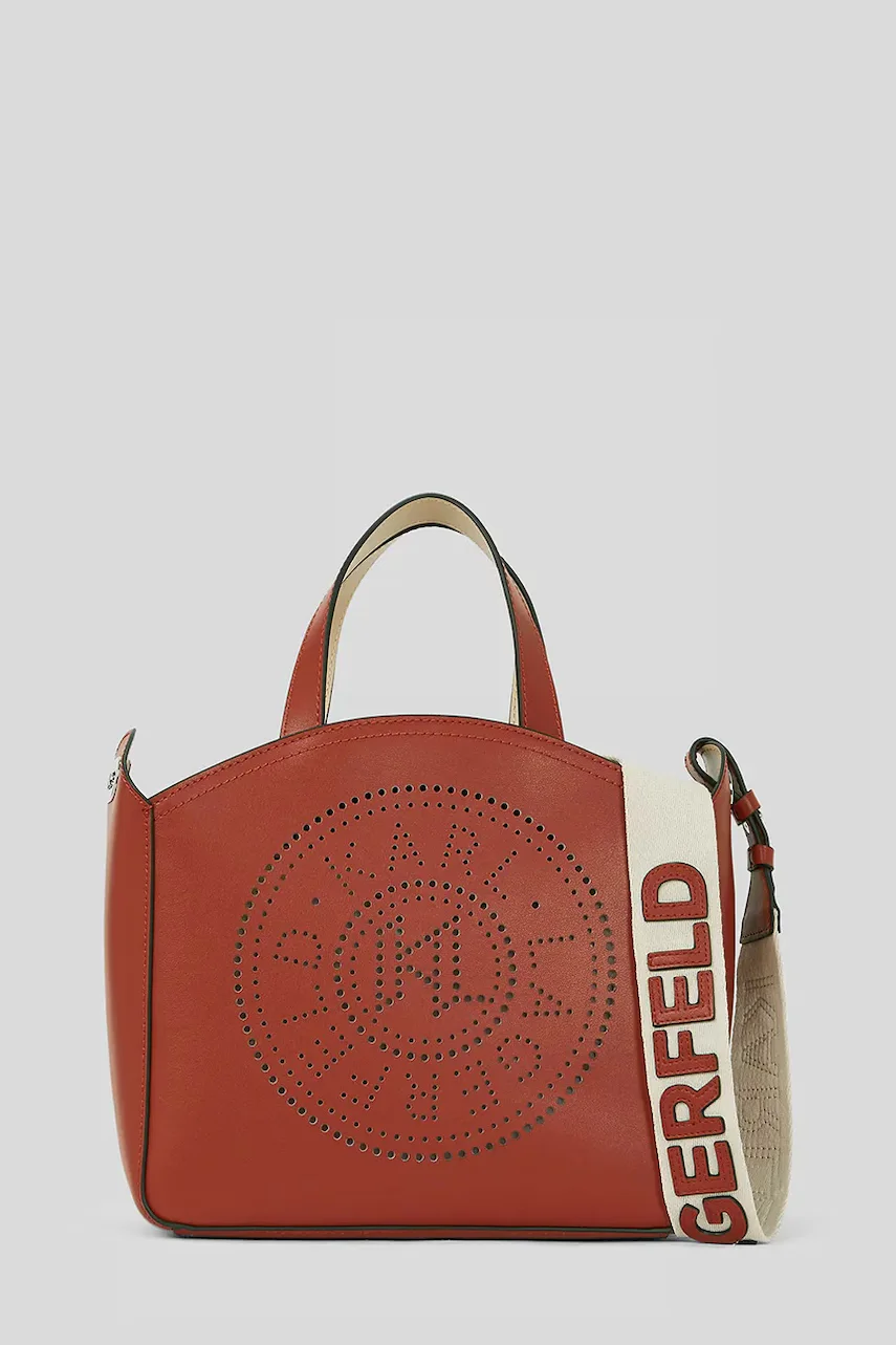 Karl Lagerfeld Кожена чанта K/CIRCLE