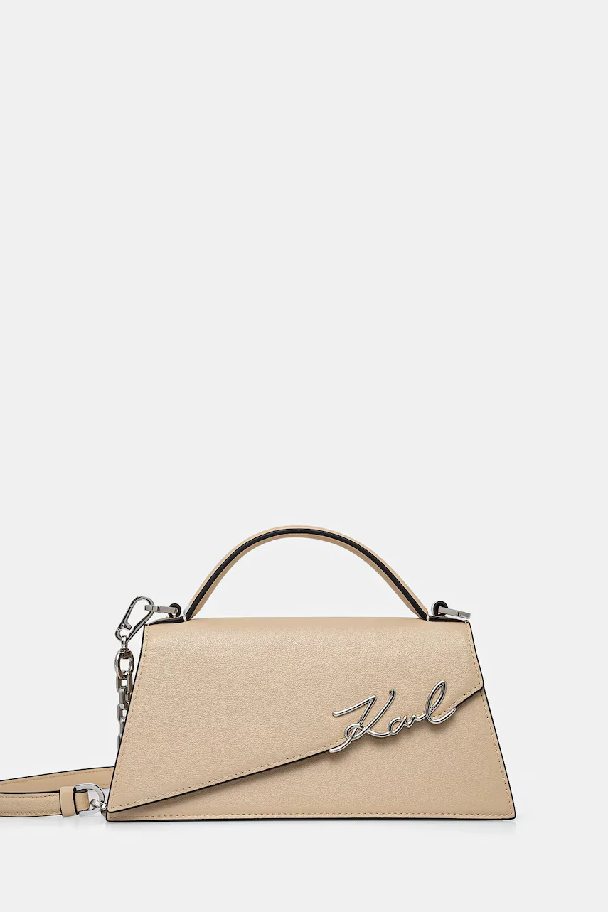 Karl Lagerfeld Кожена чанта K/SIGNATURE