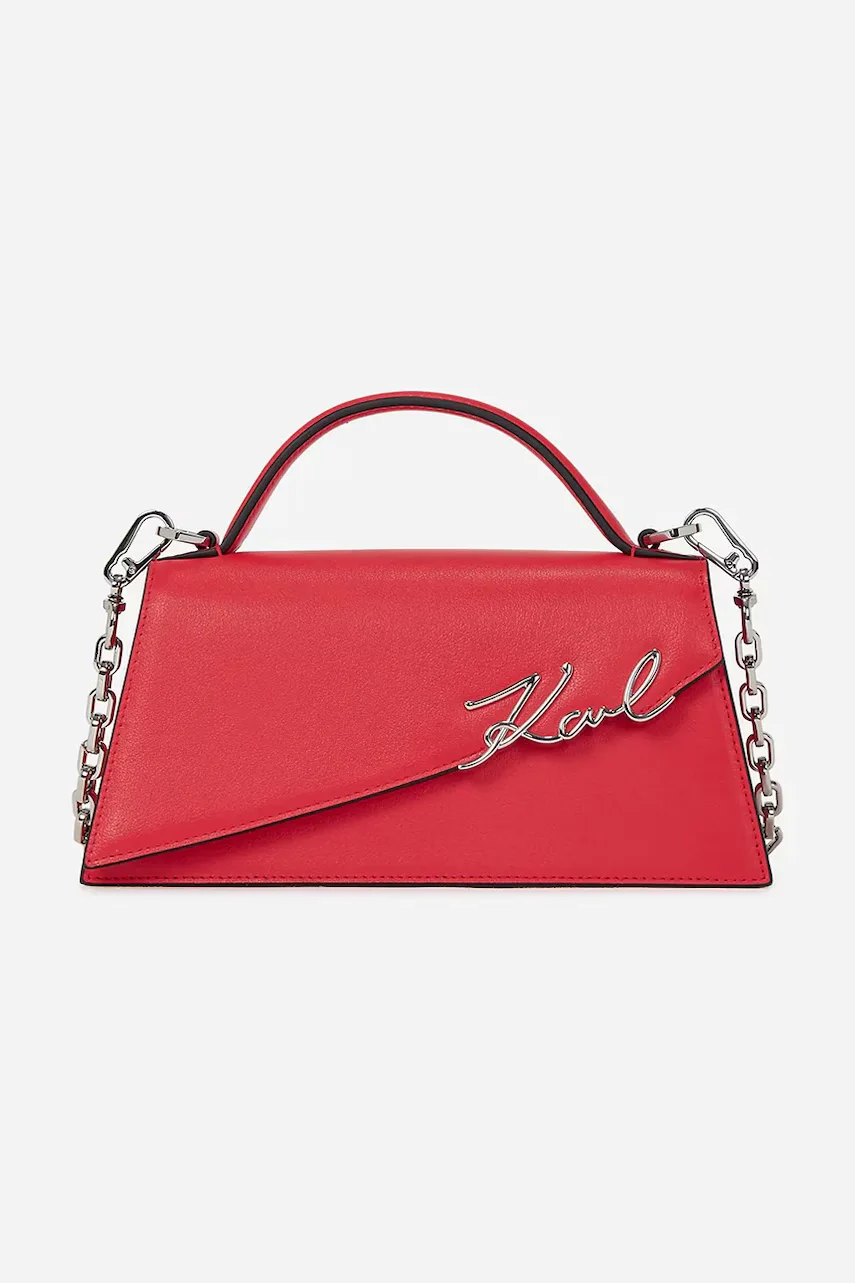 Karl Lagerfeld Кожена чанта K/SIGNATURE