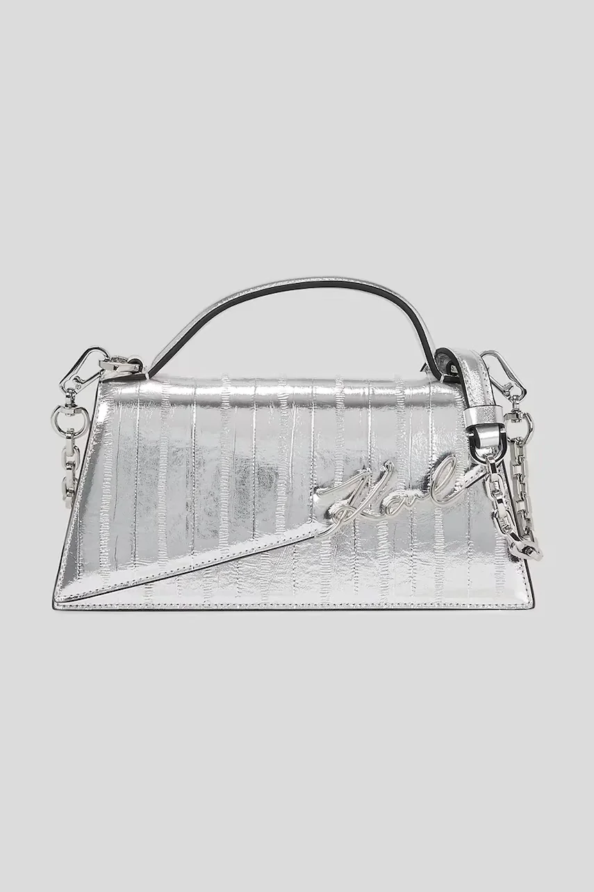 Karl Lagerfeld Кожена чанта K/SIGNATURE