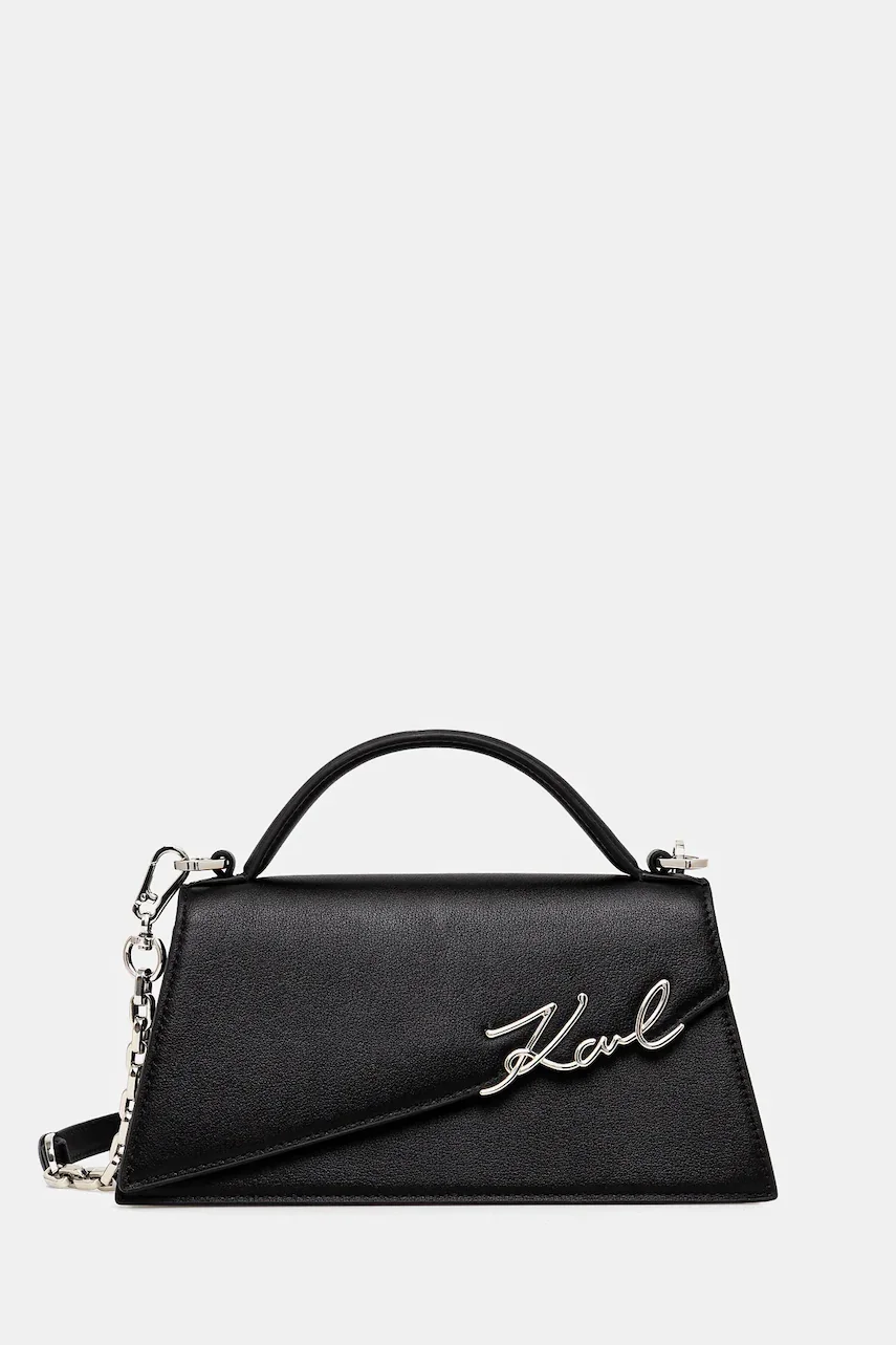 Karl Lagerfeld Кожена чанта K/SIGNATURE