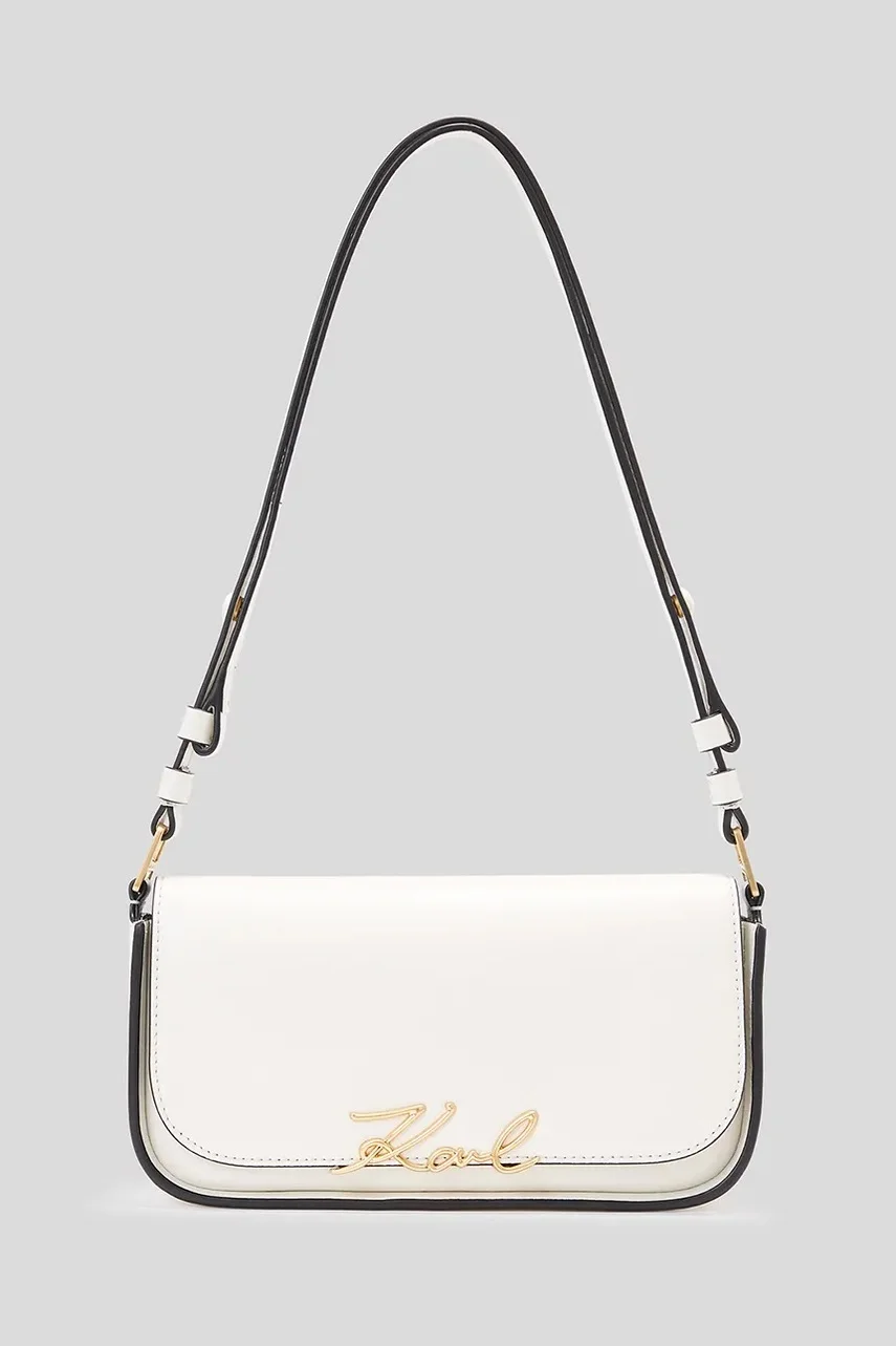 Karl Lagerfeld Кожена чанта K/SIGNATURE