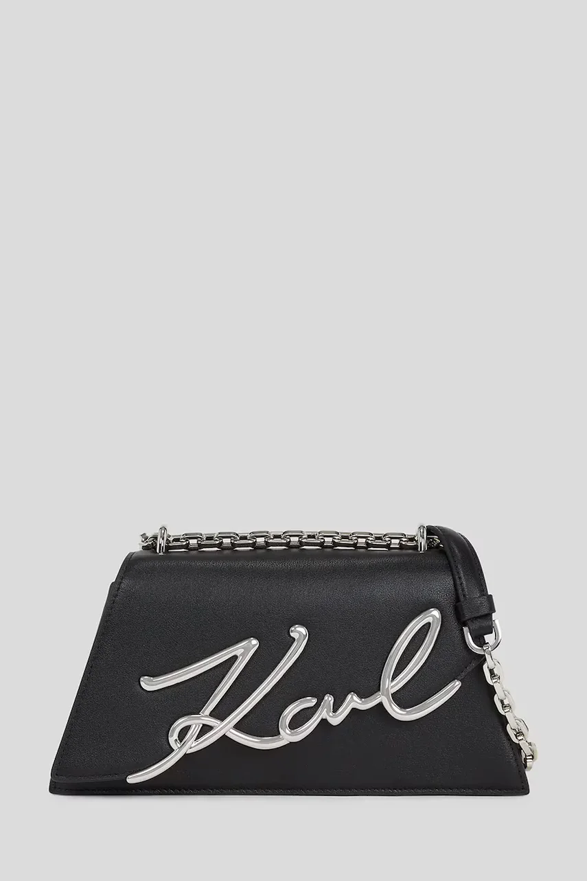 Karl Lagerfeld Кожена чанта K/SIGNATURE