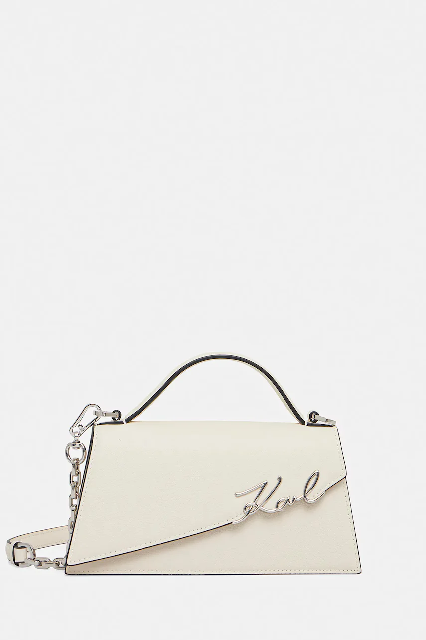 Karl Lagerfeld Кожена чанта K/SIGNATURE