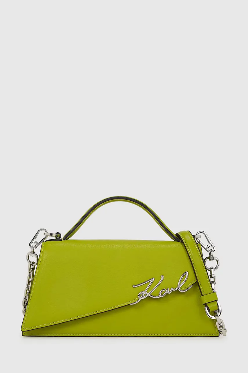 Karl Lagerfeld Кожена чанта K/SIGNATURE