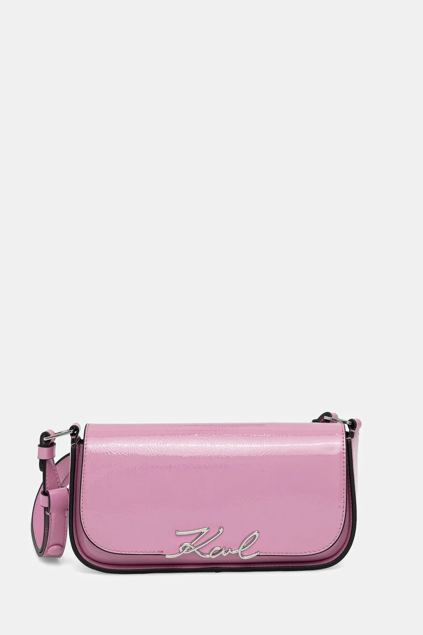 Karl Lagerfeld Кожена чанта K/SIGNATURE