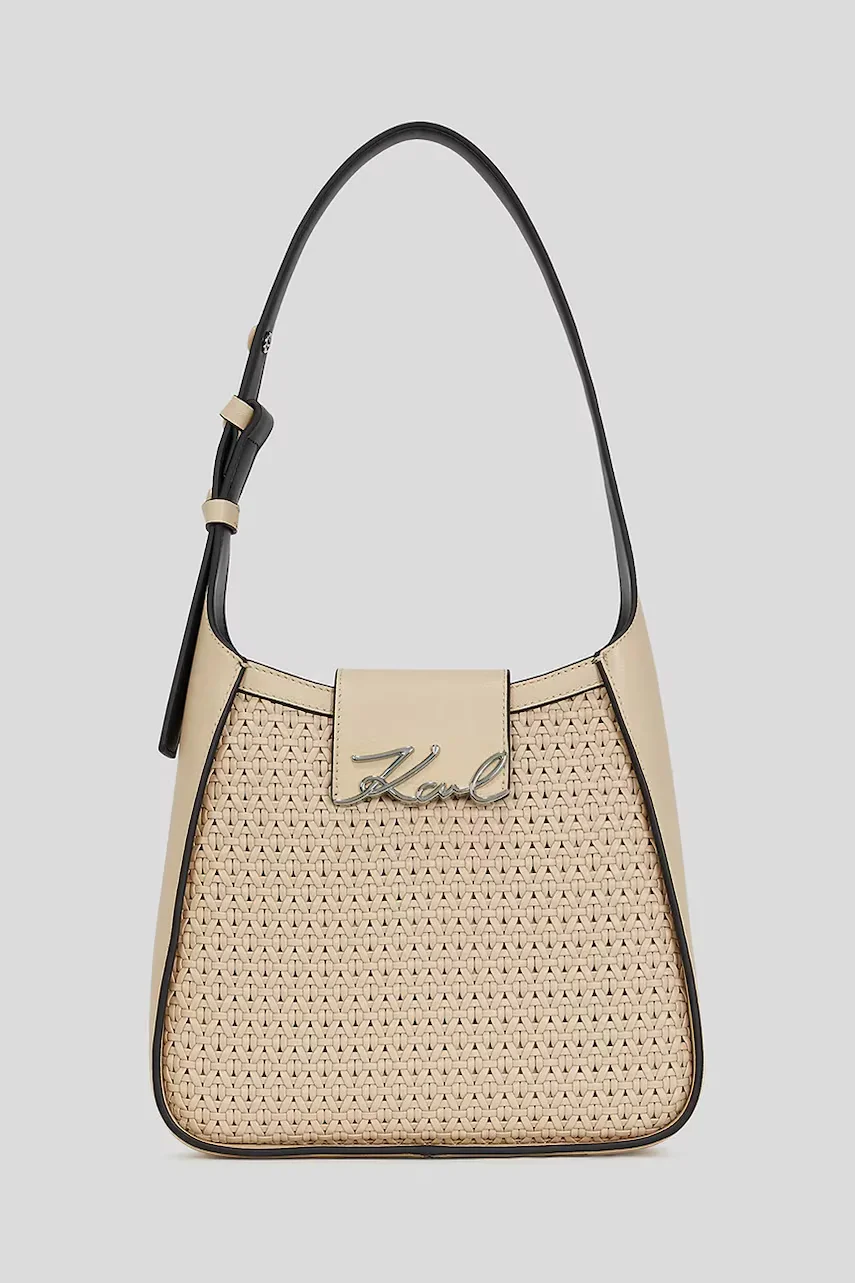 Karl Lagerfeld Кожена чанта K/SIGNATURE