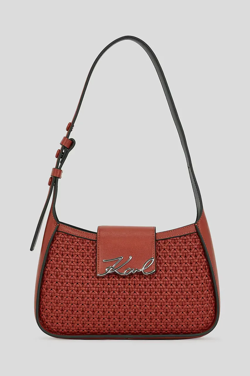 Karl Lagerfeld Кожена чанта K/SIGNATURE