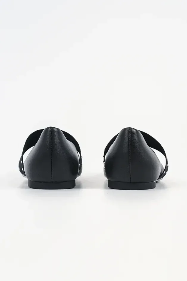Karl Lagerfeld Кожени балеринки KARO в черно KL40126A