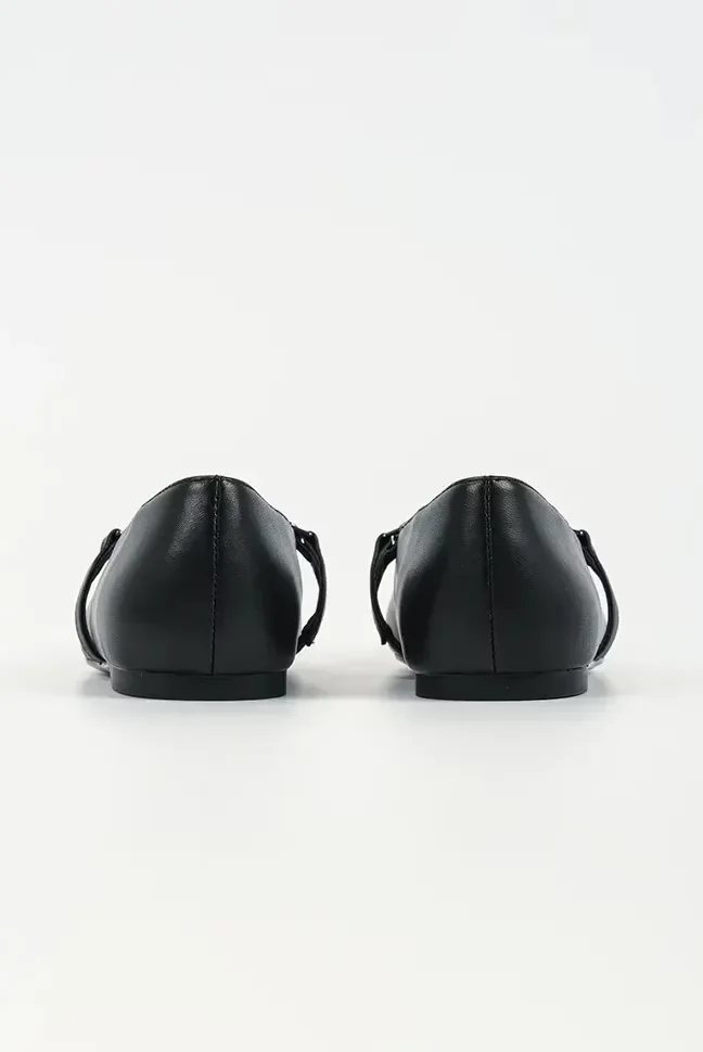 Karl Lagerfeld Кожени балеринки KONNIE в черно KL40196