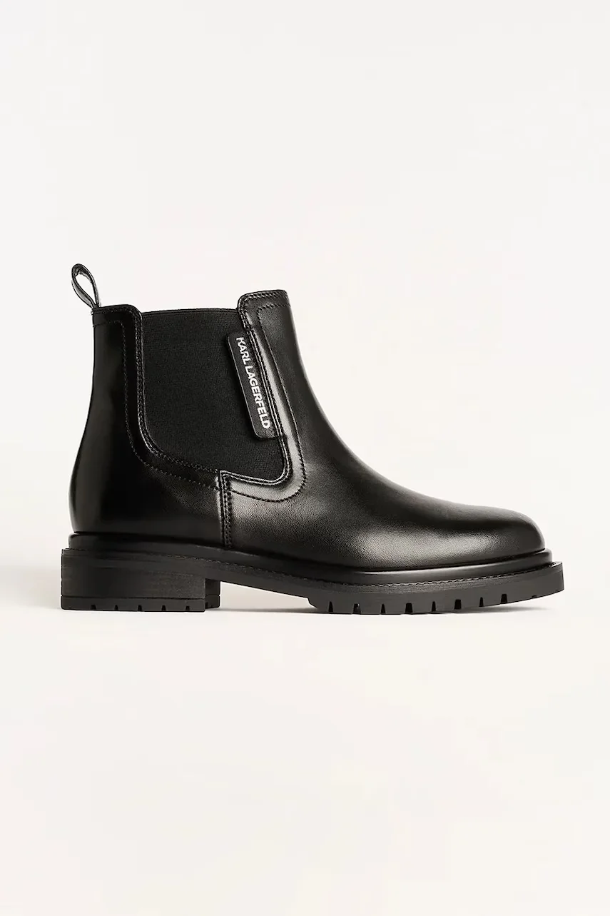 Karl Lagerfeld Кожени боти BINKY