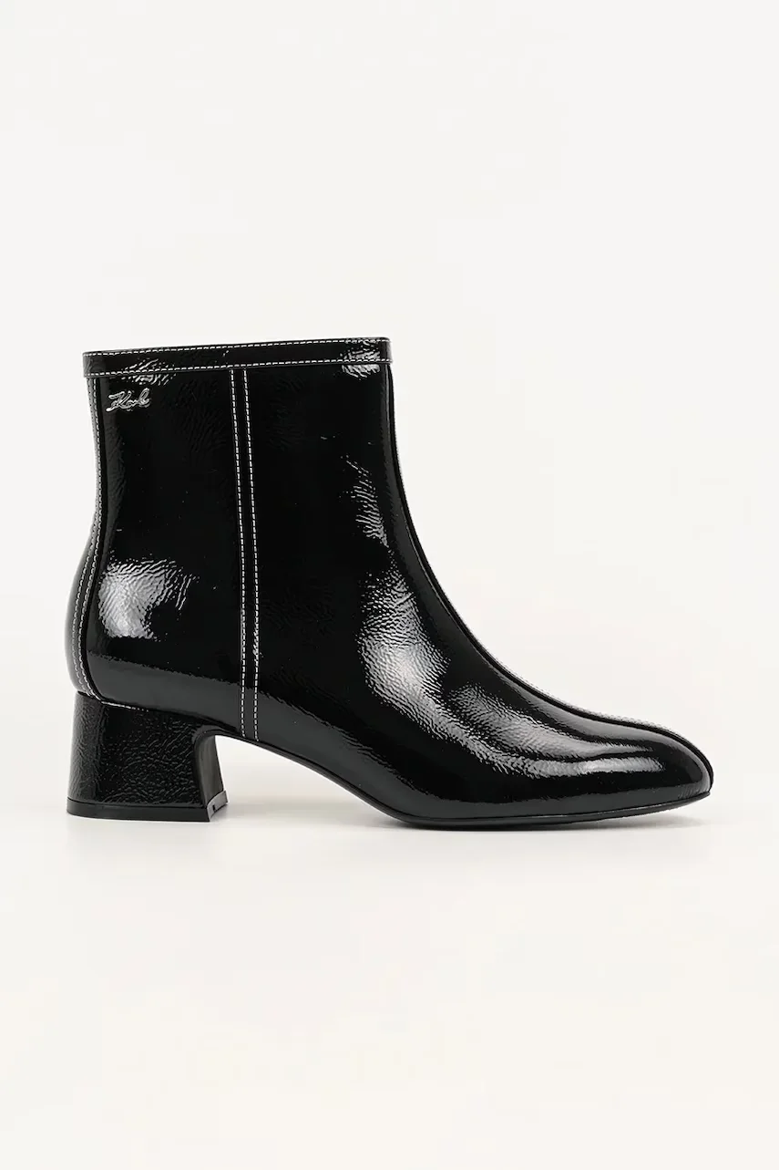 Karl Lagerfeld Кожени боти BONNIE