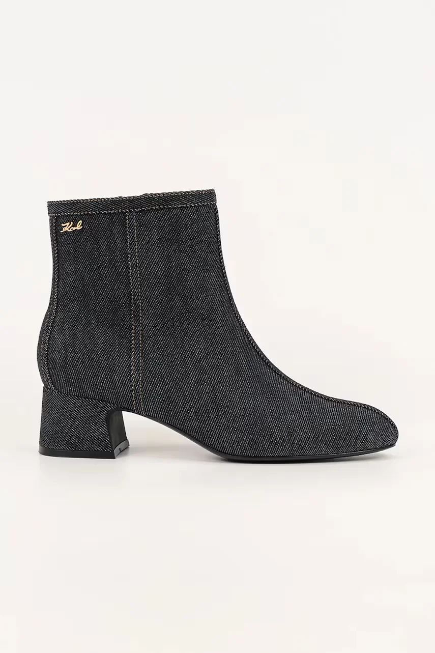 Karl Lagerfeld Кожени боти BONNIE